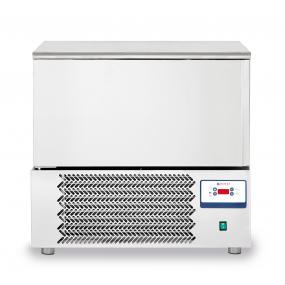 Congelator profesional cu 1 usi 5 GN 1/1 sau 5 tavi 600x400 mm otel inoxidabil +3 /- 18°C 1420 W 750x740x(H)880 mm
